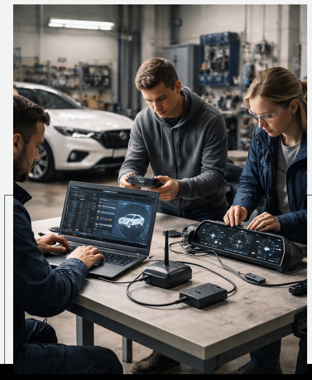 Разработка Connected Car и ПО для автопрома в Серове