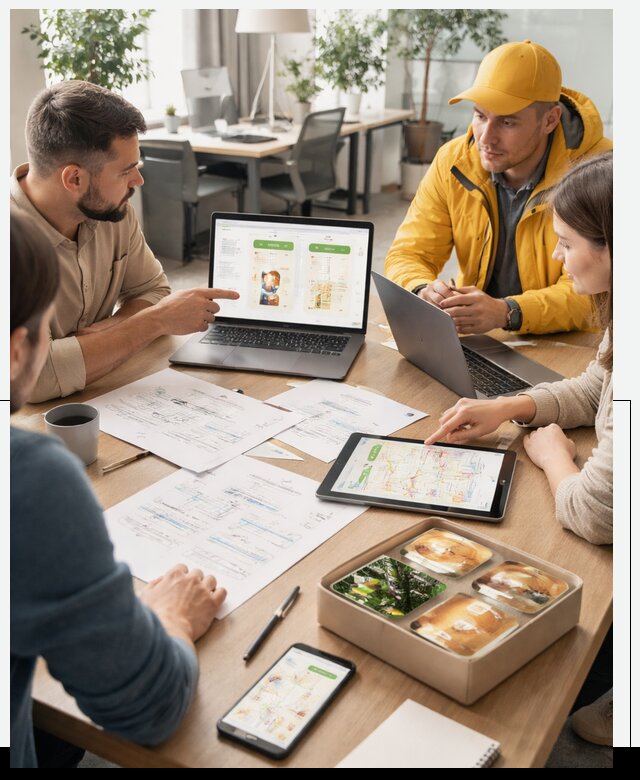 Разработка агрегатора доставки еды в Серове от 15303 р., АвикейСрв